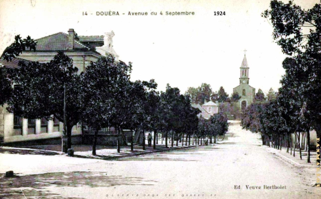 Douera - Avenue du 4 Septembre  - 1924.jpg